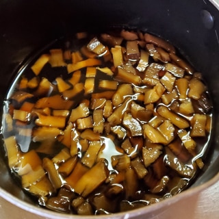 干し椎茸の甘煮